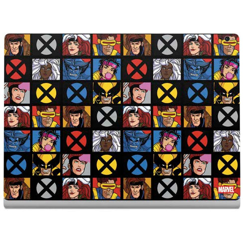 Marvel X-Men Pattern Surface Book 2 15in Skin